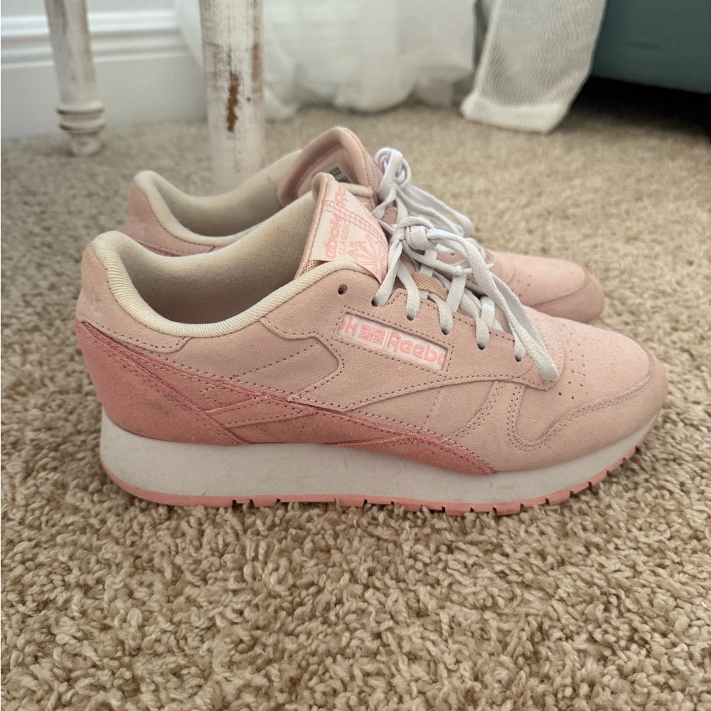 Women's Pink Sneakers - Picture 5 of 10